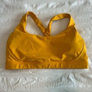 Athleta The Ultimate Bra D-DD+ Yellow Size XL